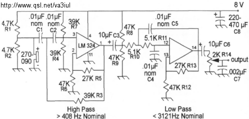 http://www.qsl.net/va3iul/Homebrew_RF_Circuit_Design_Ideas/High-Pass_Low-Pass_Mic_Preamplifier_N2MNN.gif
