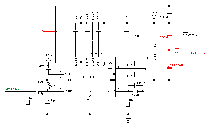 Cd9088 схема включения