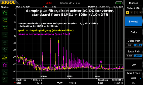 http://www.miedema.dyndns.org/fmpics/Circuits_online/dc-dc/spectum-voor+na-filter-BLM-100n-10n-600pix.png