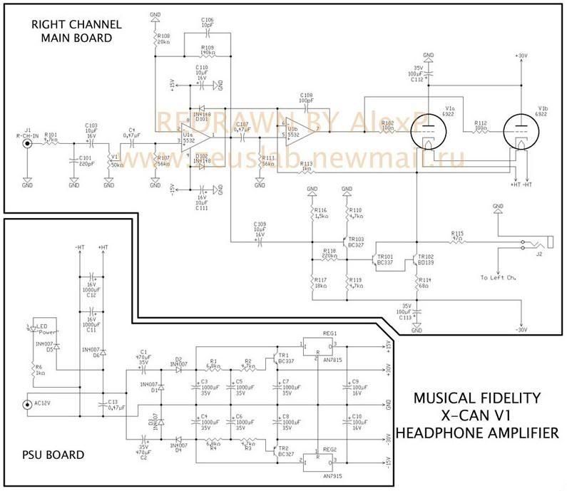 Musical fidelity elektra e10 схема