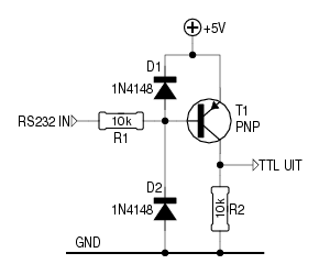 Transistor als schakelaar